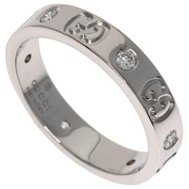 Gucci Icon Diamond Band Ring