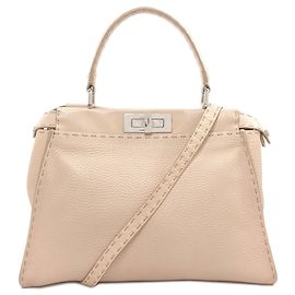 Borsa a mano 2-Way Fendi Peekaboo Selleria