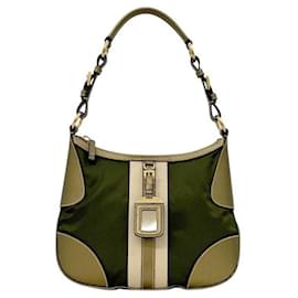 Borsa a Spalla Prada Verde Khaki