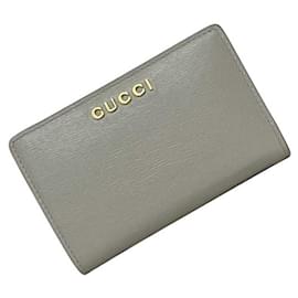 Portafoglio bifold grigio Gucci