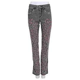 Jeans Chanel Gray Skinny Fit Sz.36 Usato