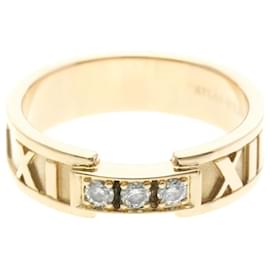 Tiffany & Co Tiffany Atlas Ring 3P Diamond in Roségold