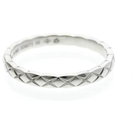 Chanel Coco Crush Mini Model Band Ring aus Platin