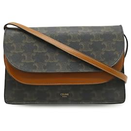 Clutch con tracolla Celine Triomphe - Céline
