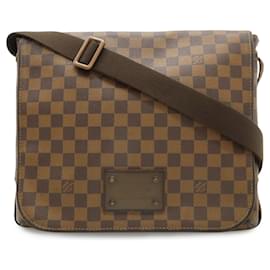 Borsa a Spalla Louis Vuitton Damier Brooklyn MM