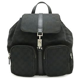 Gucci GG Canvas Jackie Line Rucksack