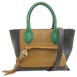 Borsa a mano 2-Way Mailbox in pelle Longchamp