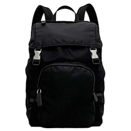 Prada Black Nylon Backpack