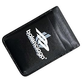 Balenciaga Leather Card Holder in Black