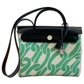 Borsa Hermès Herbag Zip 31 Tela H Plume CC Maillons & Co