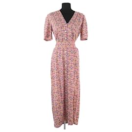 Autre Marque Vestido AML Paris de seda violeta