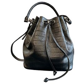 Saint Laurent Crocodile-Embossed Calfskin Emmanuelle Bucket Bag