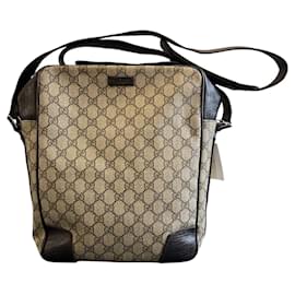 Borsa a tracolla Gucci GG Supreme Web