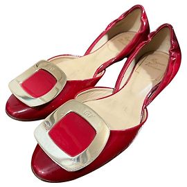 Décolleté basse in vernice Roger Vivier