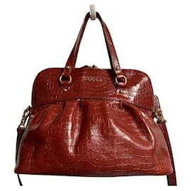 Sac à main 2 façons en cuir embossé croco TOCCA - Autre Marque