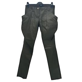Calça de couro verde - Jitrois