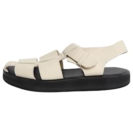 The row Sandalias fisherman en cuero color ecru - talla EU 37.5