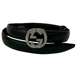GUCCI Ledergürtel mit Interlocking G Hardware - Gucci
