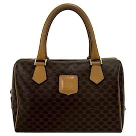 Céline Borsa a mano CELINE Vintage Macadam Blazon Triomphe in pelle