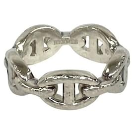 Bague Enchainée Hermès en Argent 925