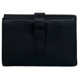 Cartera de tres pliegues Hermès Bearn