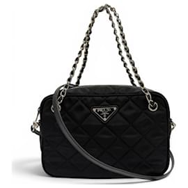 Prada 1BH910 Tessuto Inpunto Triangle Logo Borsa a mano