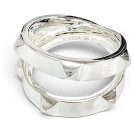 Anillo Clou de H Double Band Hermes - Hermès