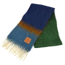 Loewe Stola aus Mohair-Wollmischung in Mehrfarbig