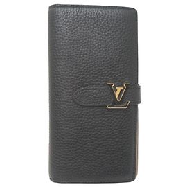 Louis Vuitton Taurillon Vertical Damen-Langgeldbörse