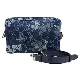 Borsa a Spalla Gucci GG Denim