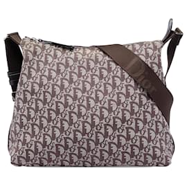 Dior Marrone Diorissimo Trotter Canvas Crossbody
