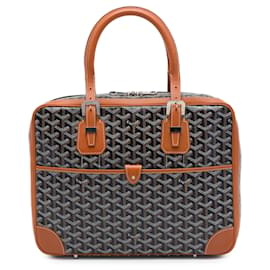 Goyard Black Goyardine Ambassade PM