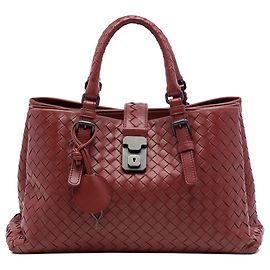 Bolso Bottega Veneta Red Small Nappa Intrecciato Roma
