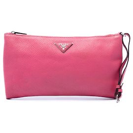 Clutch Prada Pink Vitello Daino