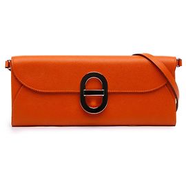 Portafoglio Hermès Orange Epsom Maillon To Go