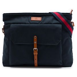 Borsa a tracolla Gucci Blue Nylon Web
