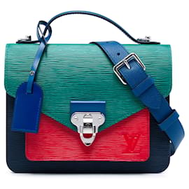 Louis Vuitton Green Multicolor Epi Neo Monceau