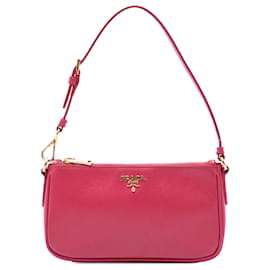 Borsa a tracolla Prada Pink Saffiano