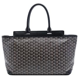 Goyard Black Goyardine Bellechasse MM