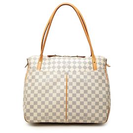 Louis Vuitton Bianco Damier Azur Figheri GM