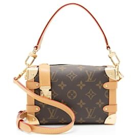 Borsa a tracolla Louis Vuitton Monogram Canvas Side Trunk PM