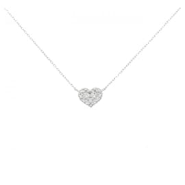 Autre Marque Collana Cuore di Diamanti Au750 Ponte Vecchio