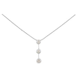 Autre Marque Collana con diamante K14WG
