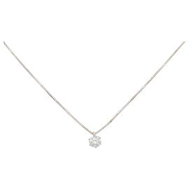 Autre Marque Collana in oro rosa Au750 e diamanti