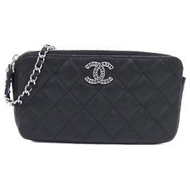 Cartera con cadena Chanel Caviar