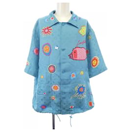 Camicia a maniche corte in seta Louis Vuitton Yayoi Kusama Limited