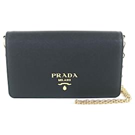 Borsa a tracolla in pelle Saffiano Prada 1BP053