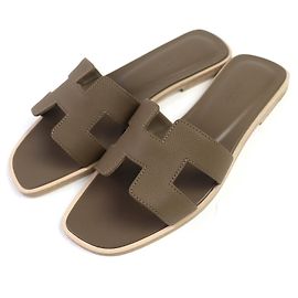 Hermès Sandali bassi in pelle Oran37 Hermes