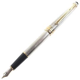 Montblanc Solitaire Au750 Silver Au750 Gold Füllfederhalter