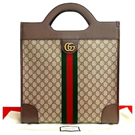 Borsa tote Gucci Ophidia GG Supreme in pelle